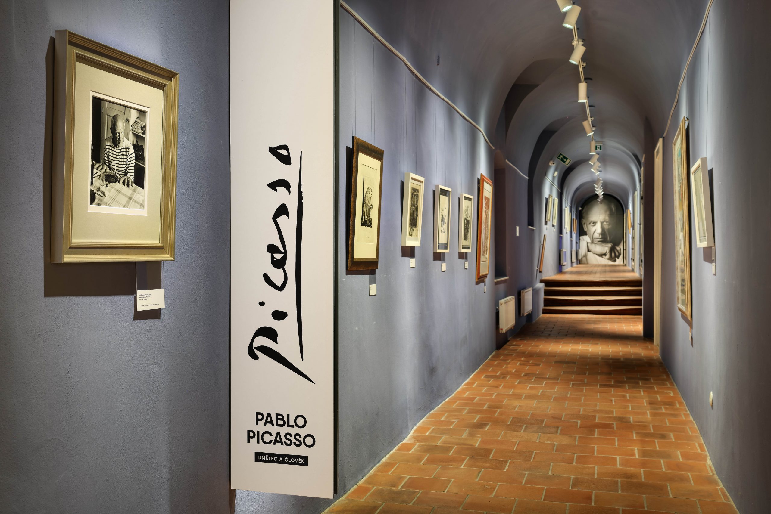 The exhibition “Picasso Life” 2025 in the Galerie Klášterů Český Krumlov